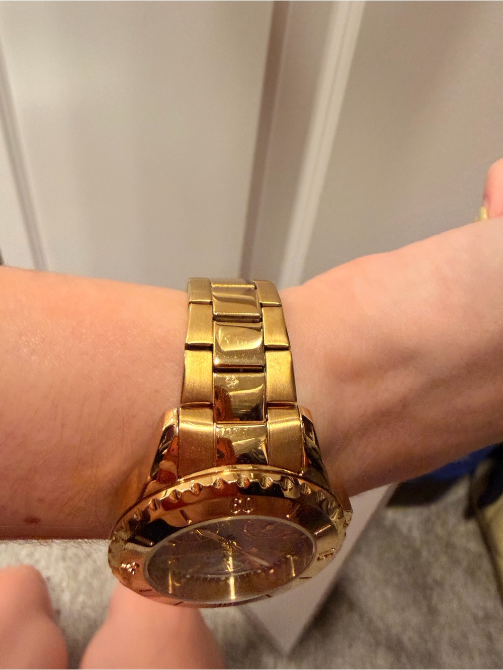 Invicta Gold-Tone Women’s Chronograph Watch with Mother-of-Pearl Dial - Picture 12 of 15